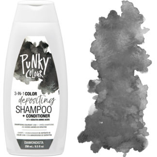 Punky Colour 3-in-1 Color Depositing Shampoo + Conditioner, Diamondista, 250ml