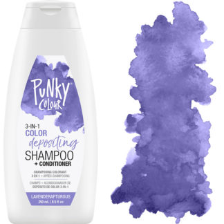 Punky Colour 3-in-1 Color Depositing Shampoo + Conditioner, Lavenderapturous, 250ml