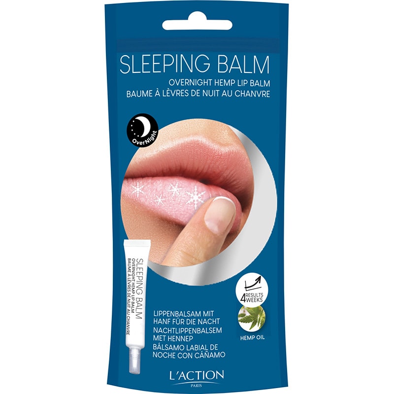 L'Action Paris Overnight Hemp Lip Balm, 10ml