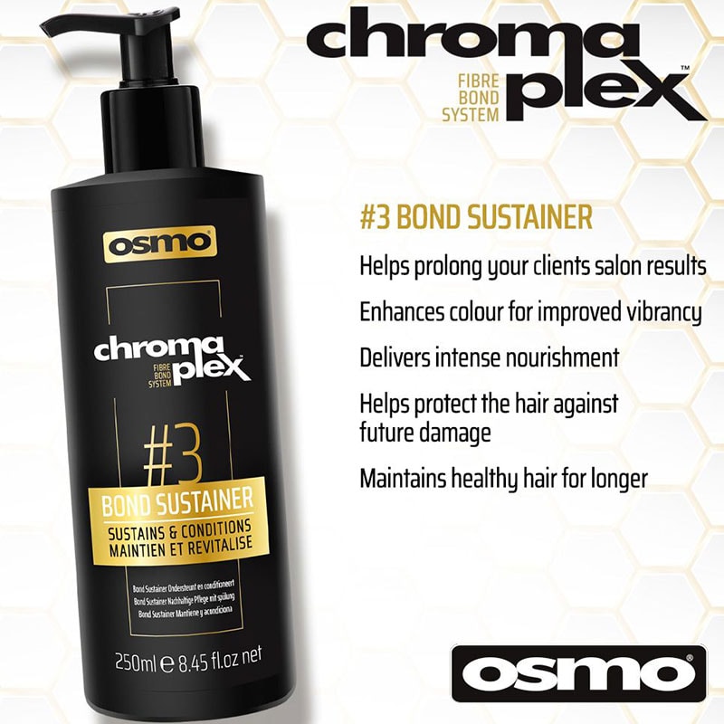 OSMO Chromaplex #3 Bond Sustainer, 250ml - Image 2