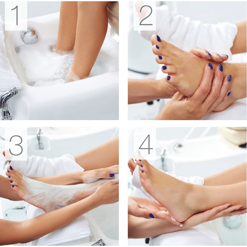 BCL Spa Lemongrass & Green Tea 4 Step Home Spa Starter Kit for Hands, Feet & Body, 4 Pieces - Image 3