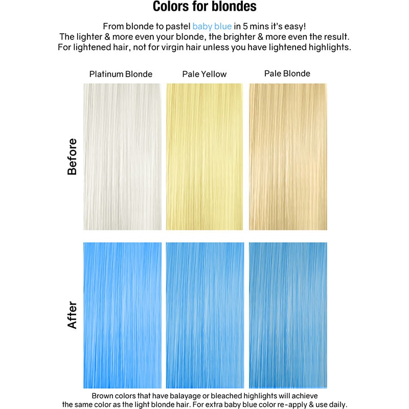 Celeb Luxury Viral Colorwash, Pastel Baby Blue, 244ml - Image 6