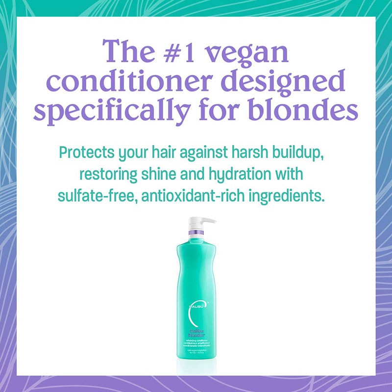 Malibu C Malibu Blondes Enhancing Conditioner, 266ml - Image 3
