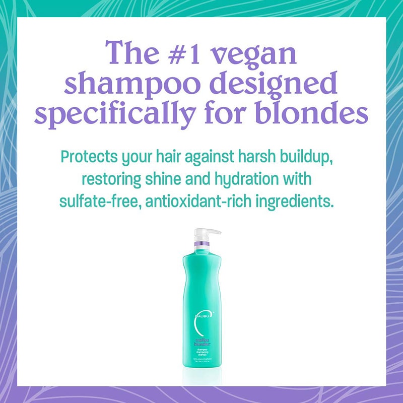 Malibu C Malibu Blondes Enhancing Shampoo, 266ml - Image 3