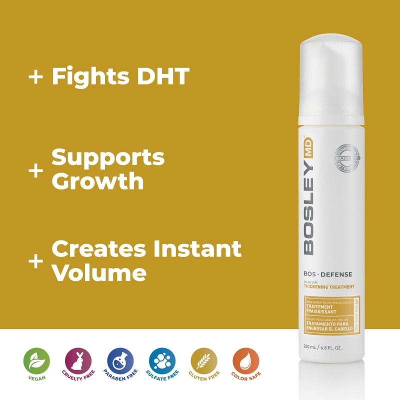 Bosley Defense for Coloured Normal to Fine Hair Starter Pack, 3 Pieces - Image 15