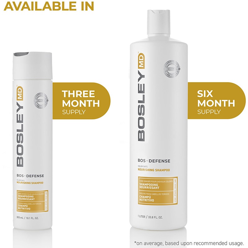 Bosley Defense for Coloured Normal to Fine Hair Nourishing Shampoo - Image 9