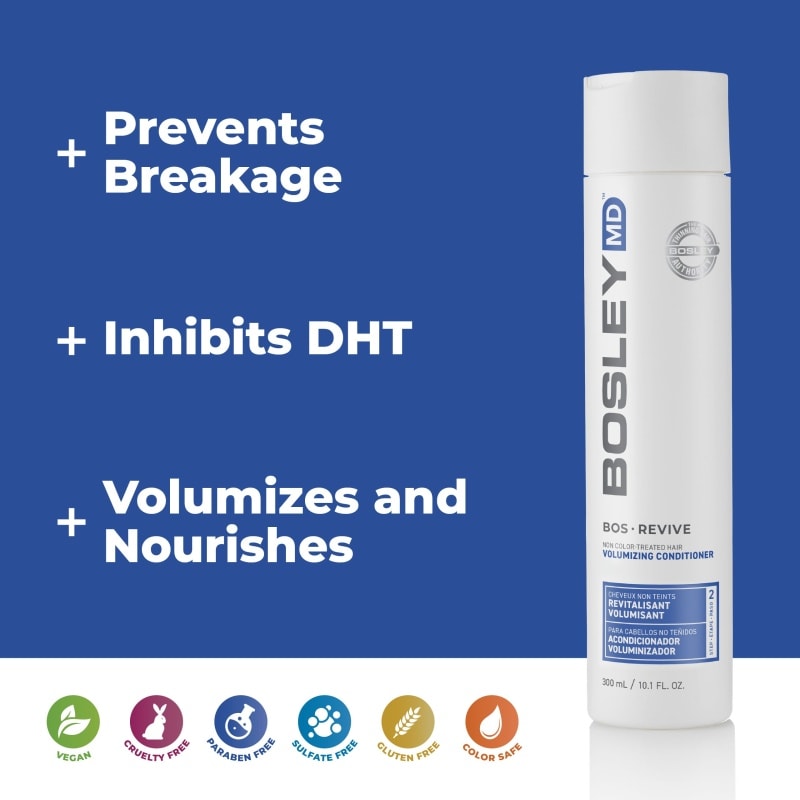 Bosley Revive for Non-Coloured Visibly Thinning Hair Volumizing Conditioner - Image 10