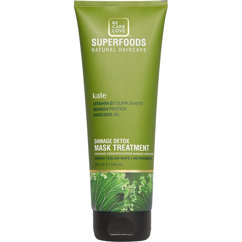 Be Care Love SuperFoods Damage Detox Mask Treatment, 236ml