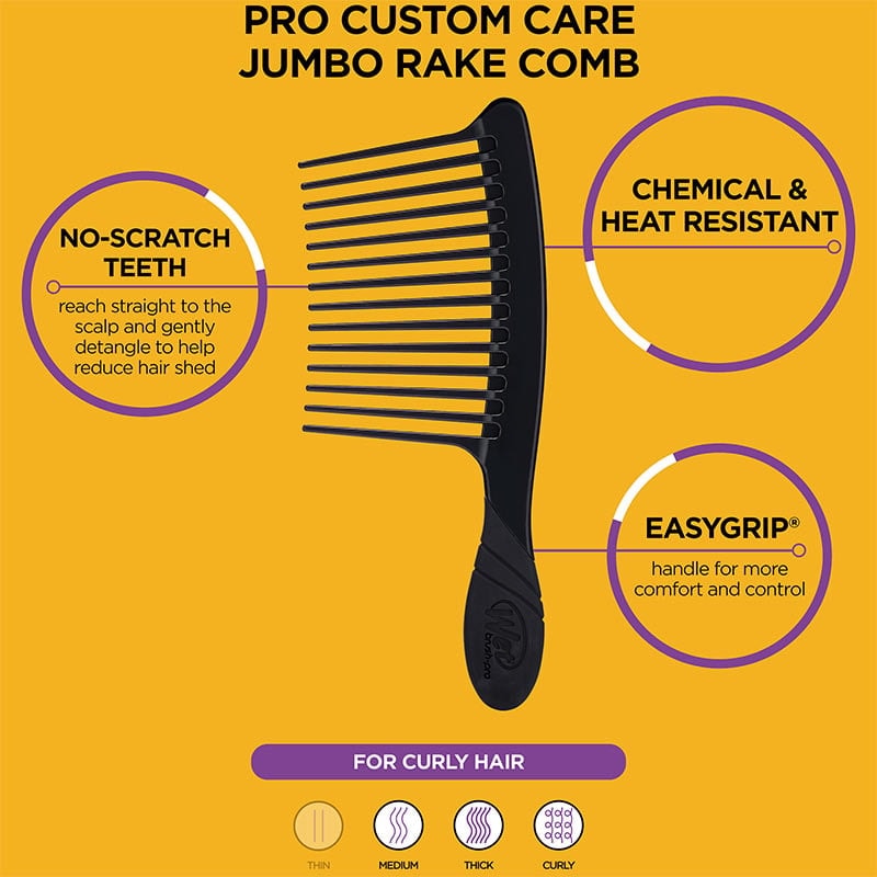 WetBrush Wide Tooth Detangling Comb for Curly Hair - Image 6