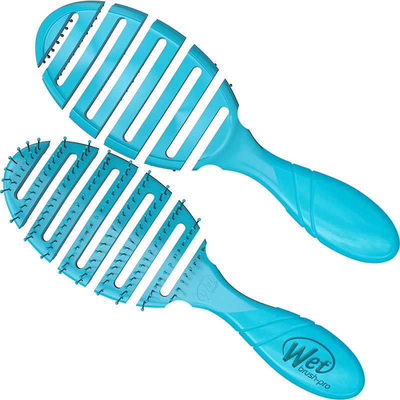 WetBrush Pro Detangler & Flex Dry Color Me Kit, 2 Brushes & 2 Coils - Image 3