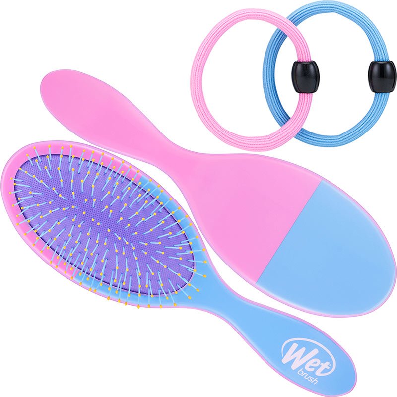 WetBrush Color Me Happy & Style Kit, Brush & 2 Bands