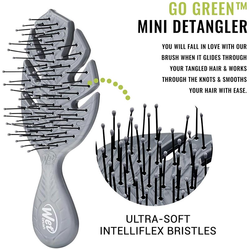 WetBrush Mini Go Green Detangler Assortment, 4 Brushes - Image 9