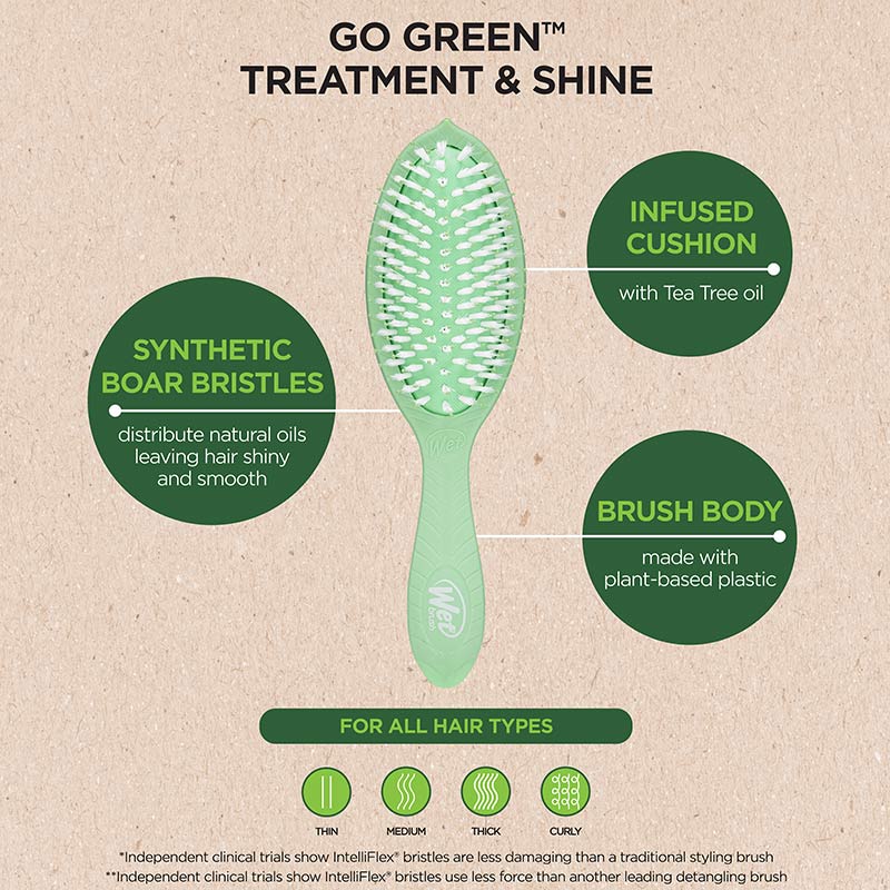 WetBrush Go Green Treatment & Shine Brush - Image 5