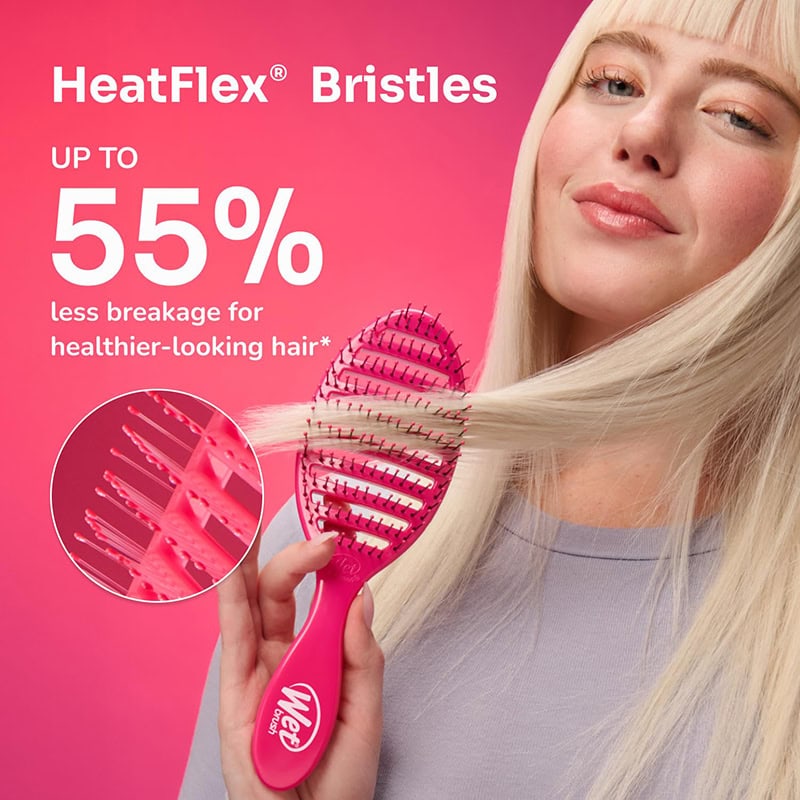WetBrush Flex Dry Paddle, Pink - Image 7