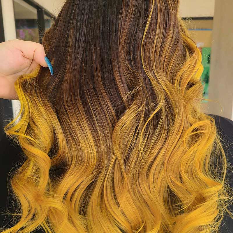 Kerachroma Vivid Color + Clenditioner, Lemon, 355ml - Image 5