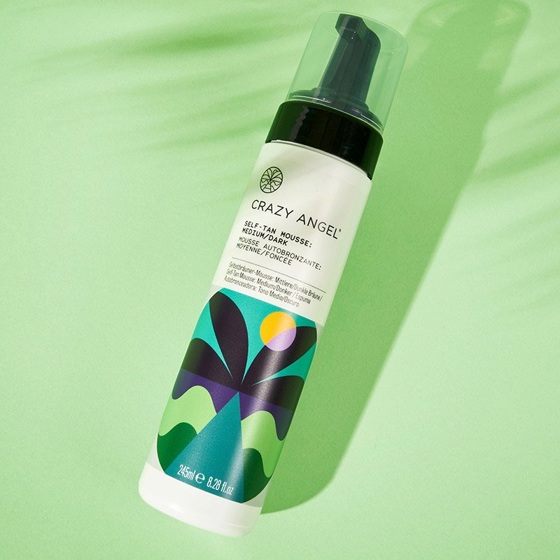 Crazy Angel Self-Tan Mousse: Medium/Dark, 245ml - Image 2