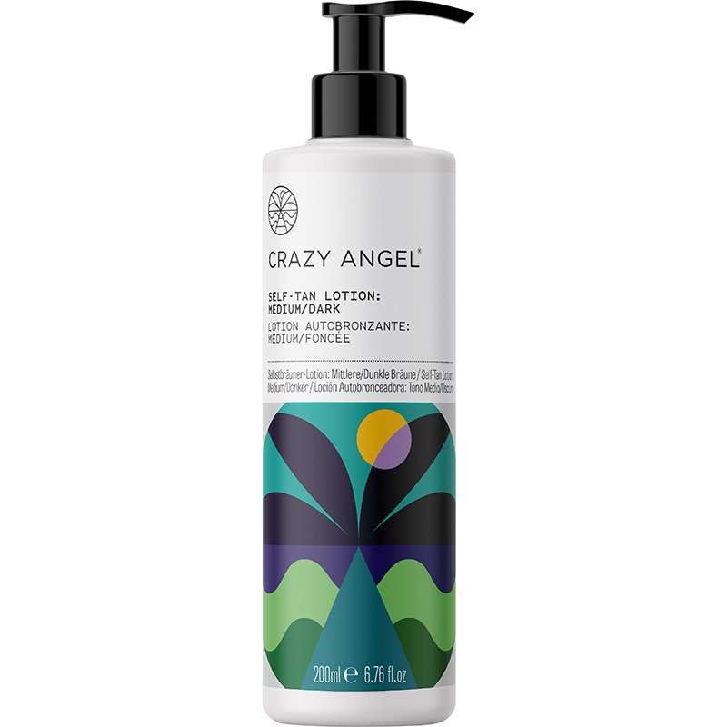 Crazy Angel Self-Tan Lotion: Medium/Dark, 200ml