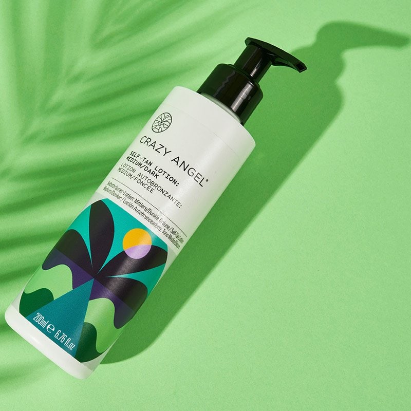 Crazy Angel Self-Tan Lotion: Medium/Dark, 200ml - Image 2