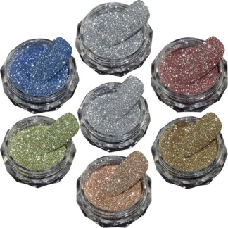 Sina Sparkling Diamond Nail Powder Decoration, 1g