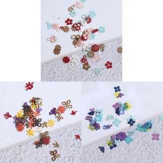 Sina Mixed Design Tiny Slice Nail Decoration, 1g