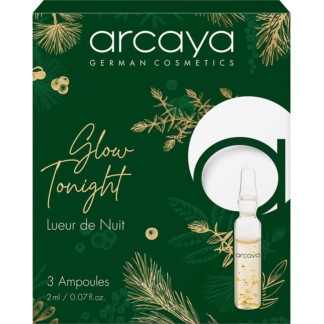 Arcaya Beauty Ampoules Glow Tonight Box, 2ml x 3/Pack