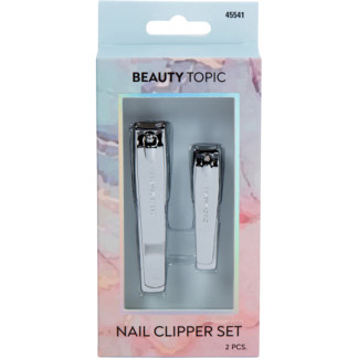 Beauty Topic Nail Clipper Set, 2/Pack