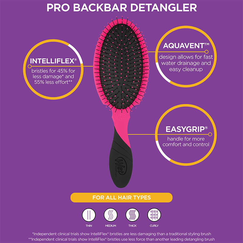 WetBrush Pro Backbar Detangler - Image 2