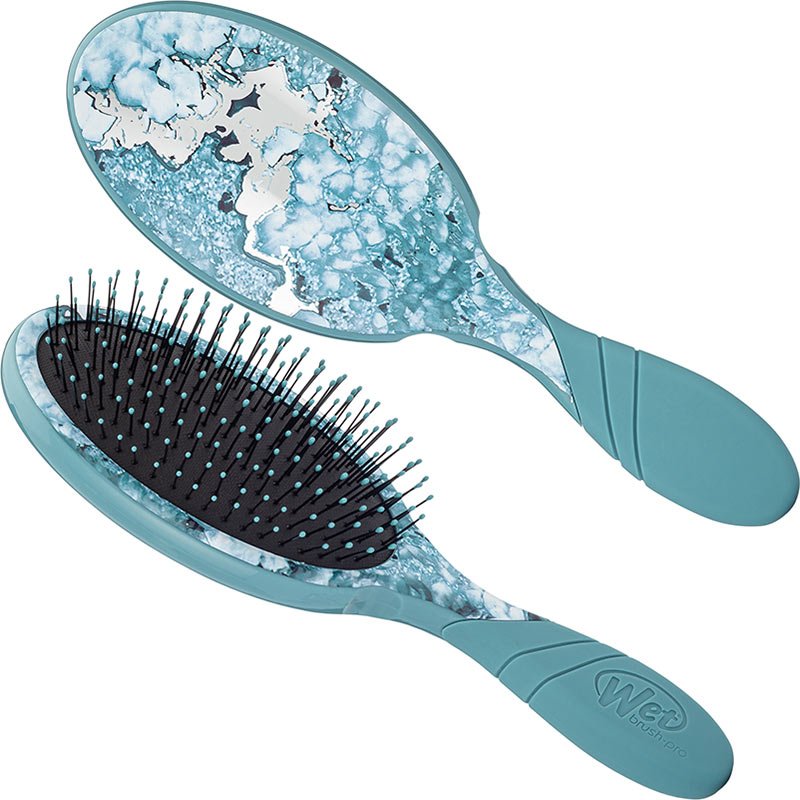 WetBrush Pro Detangler Teal Mineral Etchings