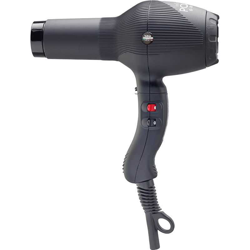 Gamma Più Hair Dryer Barber Phon Black 2000 Watt