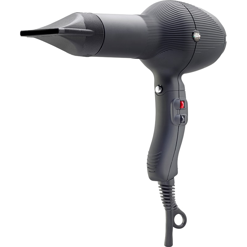 Gamma Più Hair Dryer Barber Phon Black 2000 Watt - Image 3