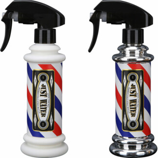 Water Spray Bottle Fine Mist with Barber Pole Theme, 150ml