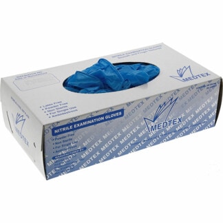 Gloves Powder-Free Nitrile, Blue, 100/Box