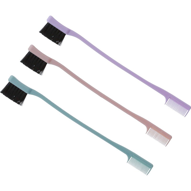 Diane Edge Perfect 2-in-1 Brush & Comb, Assorted Colours, Single