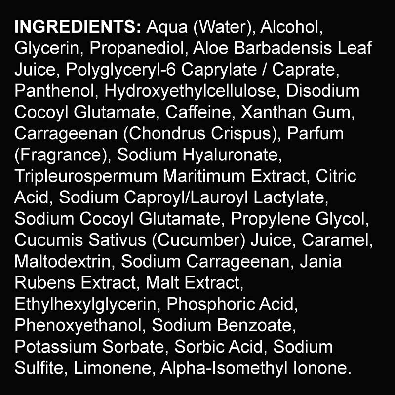 Arcaya Gent's Care Recharge Anti Hangover Beauty Ampoules, 2ml x 5/Pack - Image 4