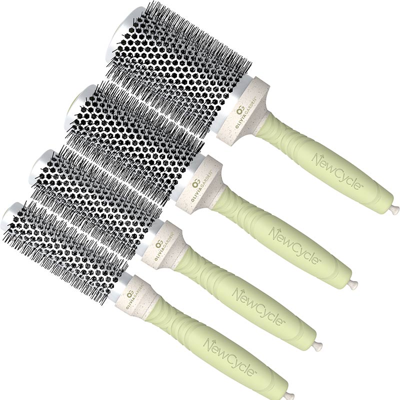 Olivia Garden NewCycle Thermal Recycled Plastic Brush Collection