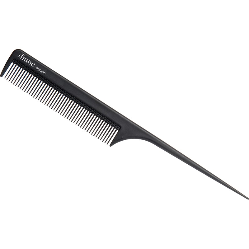 Diane Carbon Rat Tail Comb, 8 inch - Image 2