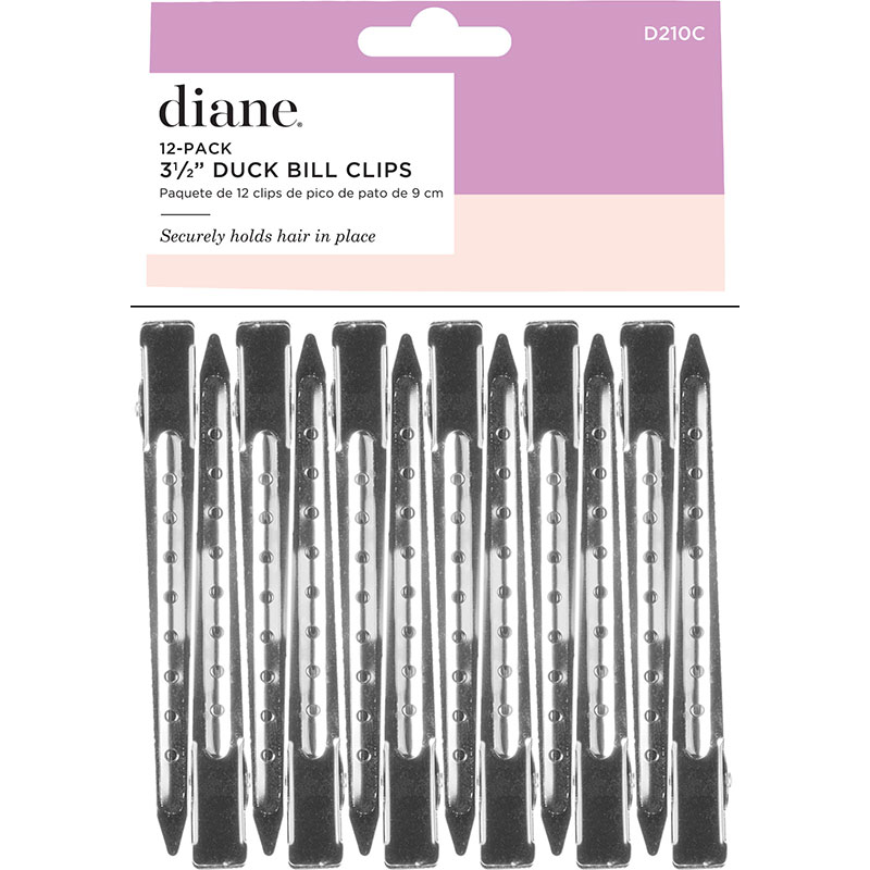 Diane Duck Bill Clips, 3.5 inch, 12/Pack