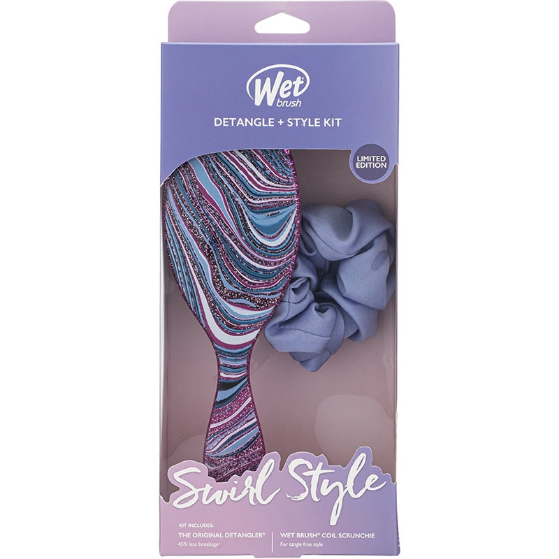 WetBrush Swirl Style Kit, Brush & Scrunchie - Image 5