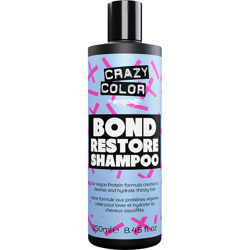 Crazy Color Bond Restore Shampoo, 250ml
