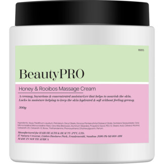 BeautyPRO Honey & Rooibos Massage Cream, 500g