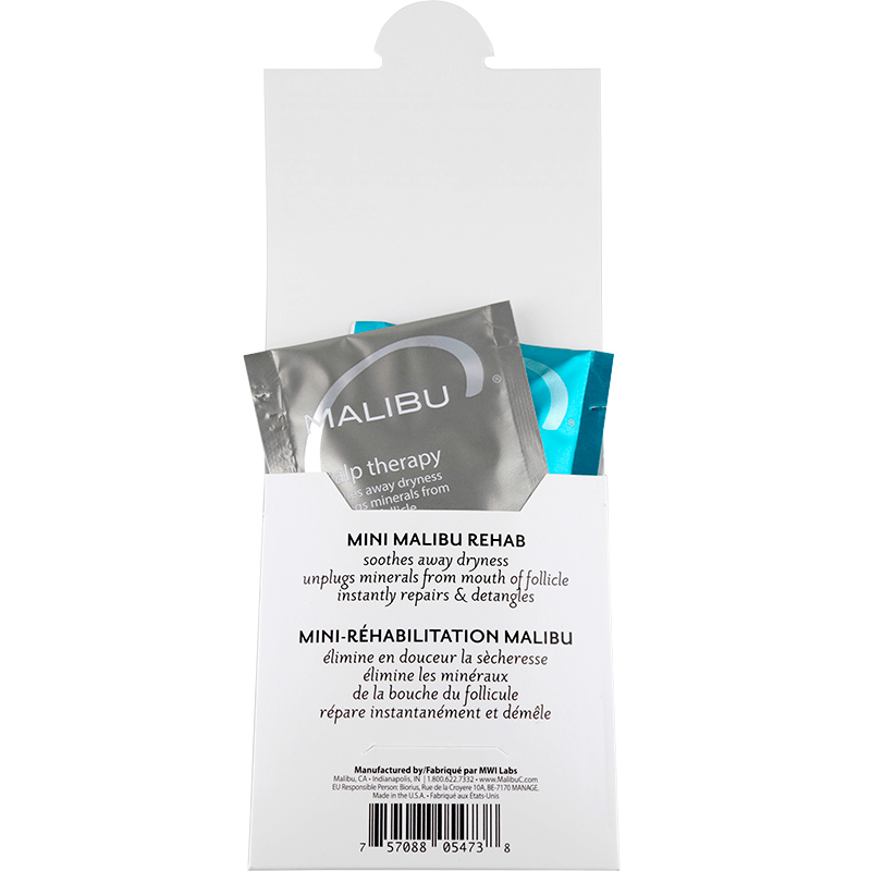 Malibu C Mini Malibu Rehab Scalp Wellness Pack, 2 Sachets - Image 3