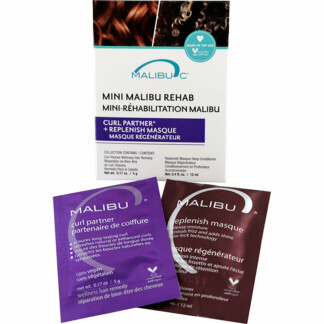 Malibu C Mini Malibu Rehab Curl Partner Pack, 2 Sachets