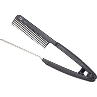 Carbon Fibre Flat Iron Comb