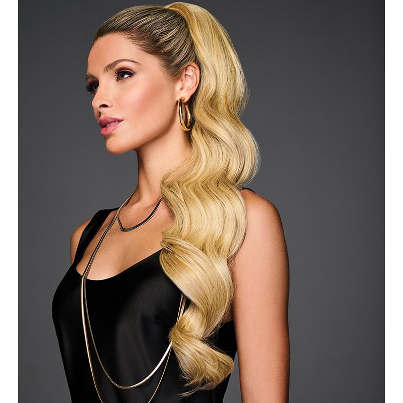 HairUWear Hairdo Hollywood Waves Cinched Pony, 27 inch - Image 3