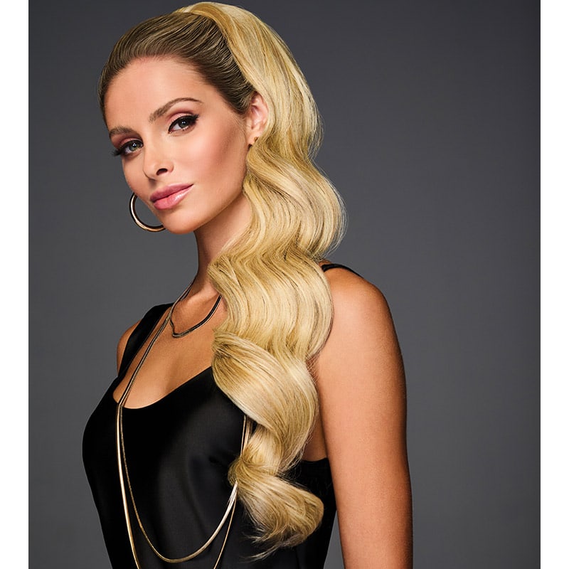 HairUWear Hairdo Hollywood Waves Cinched Pony, 27 inch - Image 5