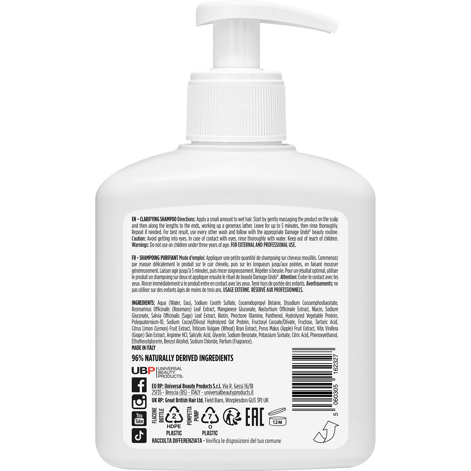 Damage Undo Clarifying Shampoo, 250ml - Image 2