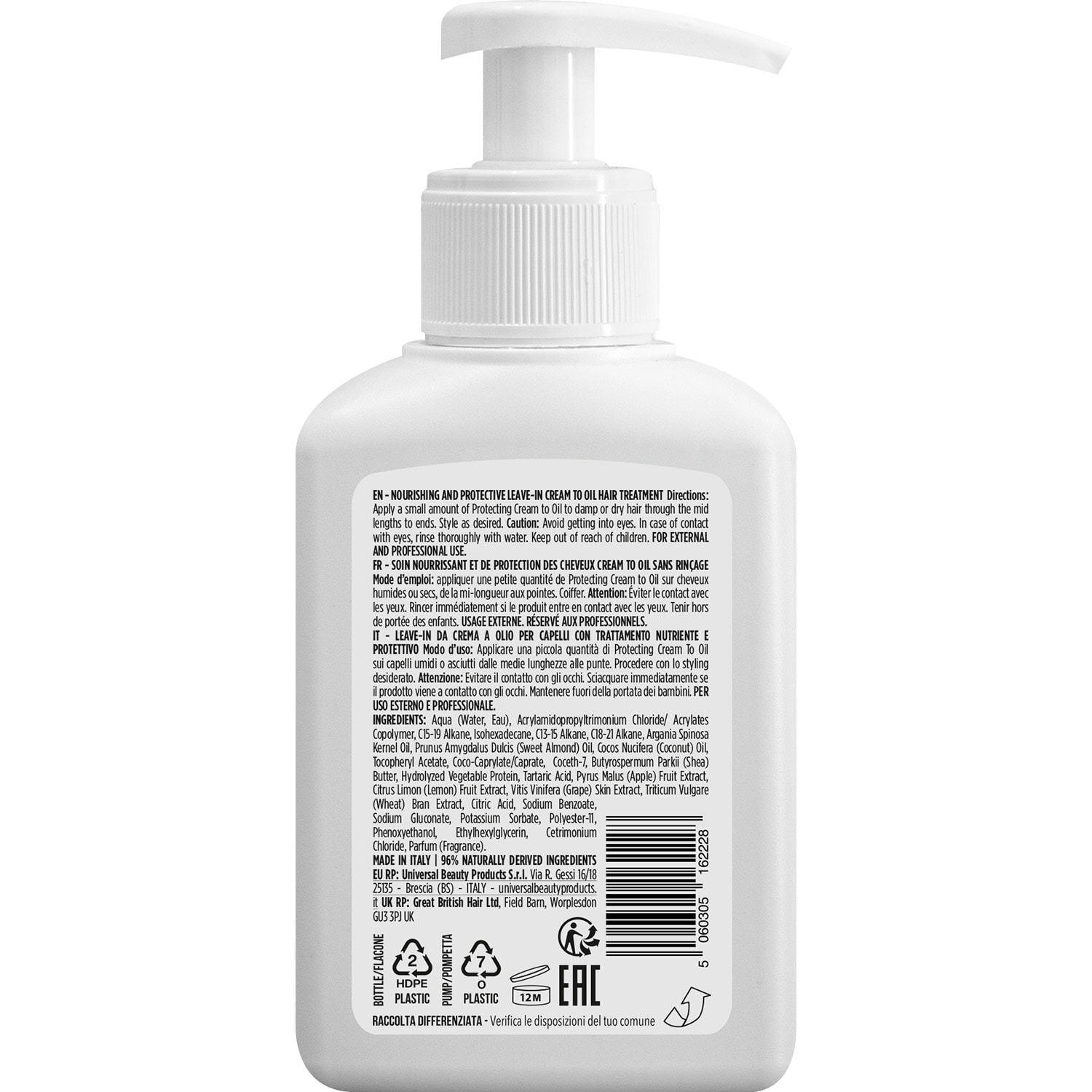 Damage Undo Protecting Cream To Oil, 150ml - Image 2