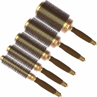 Olivia Garden NanoThermic Ceramic & Ion Speed XL Long Barrel Brush Collection