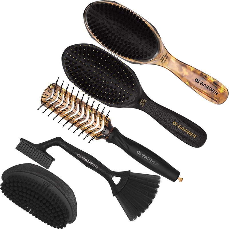 Olivia Garden OG Barber Wave Brush Collection