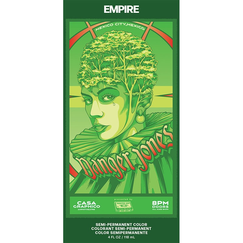 Danger Jones Semi-Permanent Color - Empire Green, 118ml - Image 3